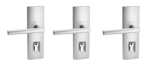 Gainsborough Trilock entrance set